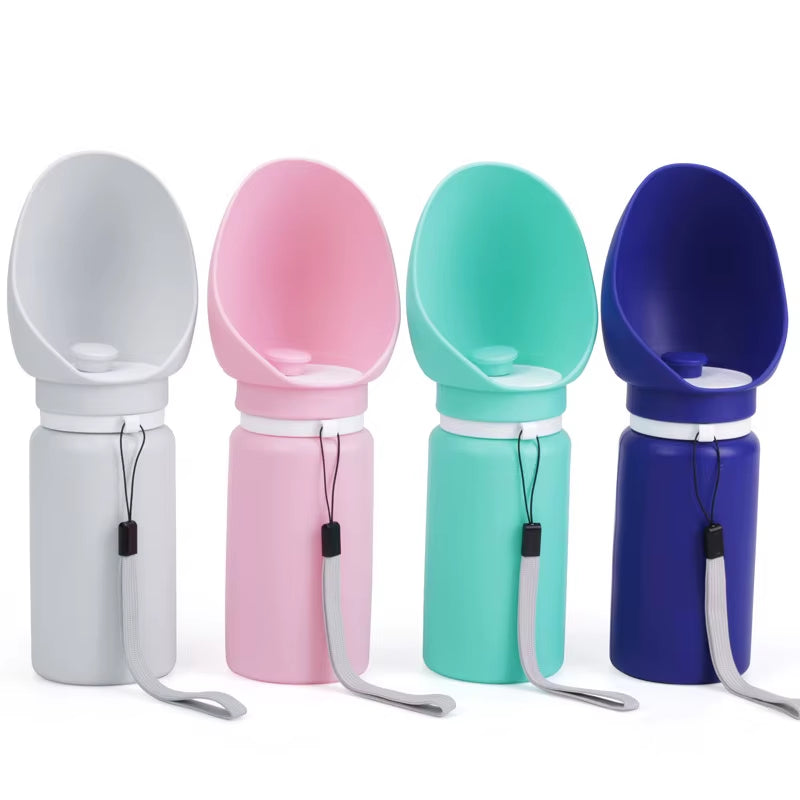 New Portable Foldable Silicone Automatic Dog Water Bottle & Pet Bowls Quadrate Shape for Food and Water Wholesale